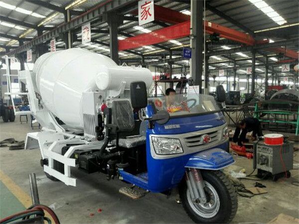 concrete mixer truck, refrigerator truck