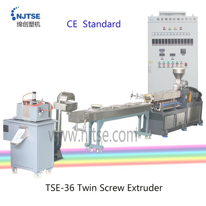 TSE-36 Twin Screw Extruder pelletizing line