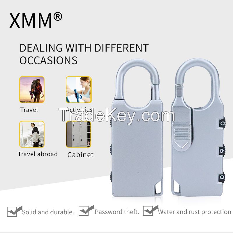 Xmm High Quality Zinc Alloy Travel Suitcase Combination Locks Xmm-8001