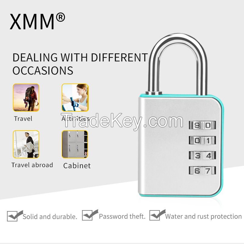 Zinc Alloy 4 digit Combination padlock