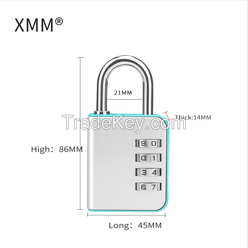 Zinc Alloy 4 digit Combination padlock