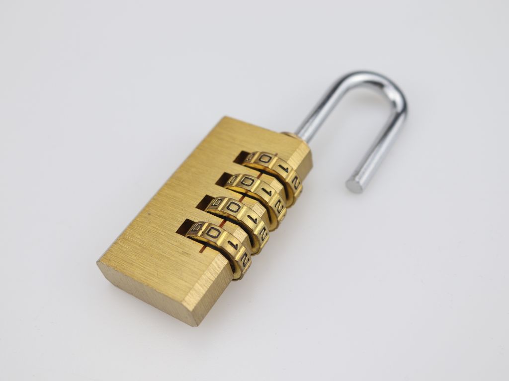 High Quality Brass Standard Combination Padlocks