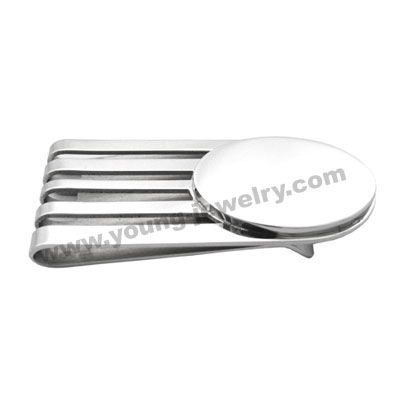 Stainless Steel Photo Money Clip Wholesale Jewelry