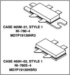 MD7P19130HS Microwave Electronic Components 