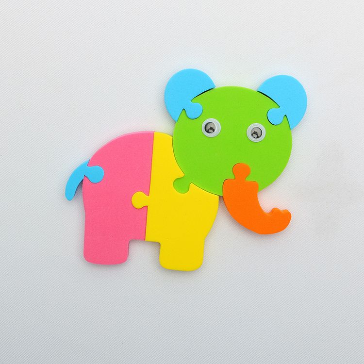 Custom Different Animal Shape Non-toxic Soft EVA Foam Puzzle for Preschool/Home