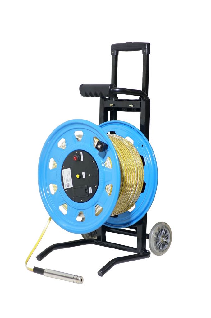 High Quality 100m well borehole water tank level meter tape 