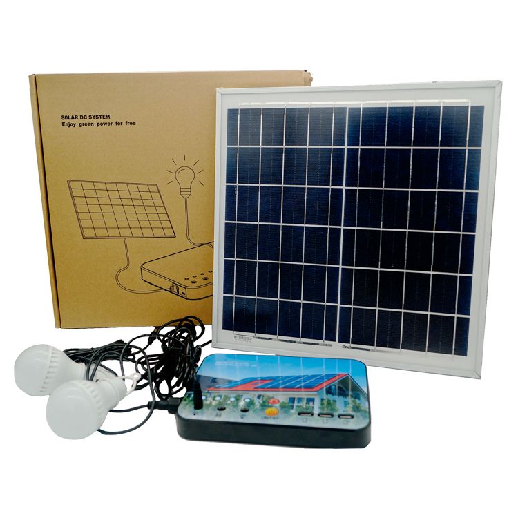 Solar Power System Home Off Grid For Home Lighting Night Market Lighting Emergency And Blackouts 