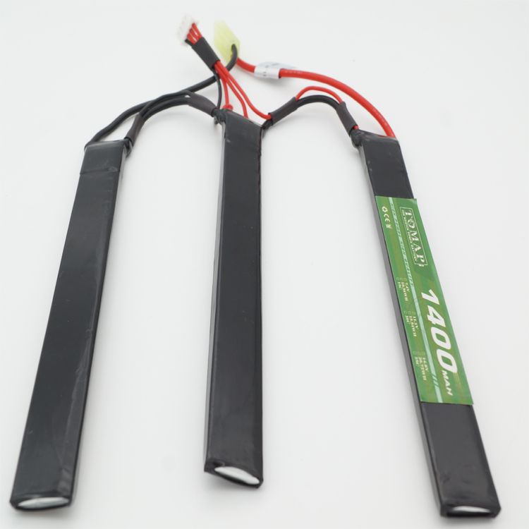 15C 1400Mah 3S Rechargeable Air Gun Battery Pack Rc Toys 11.1V Lipo Battery 