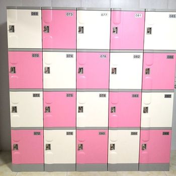 gym used ABS plastic safe lock storage lockers