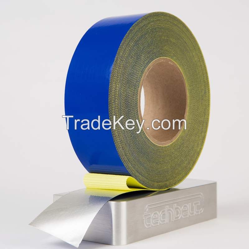 PTFE Coated Metal Detectable Tape Blue Tefsil 3