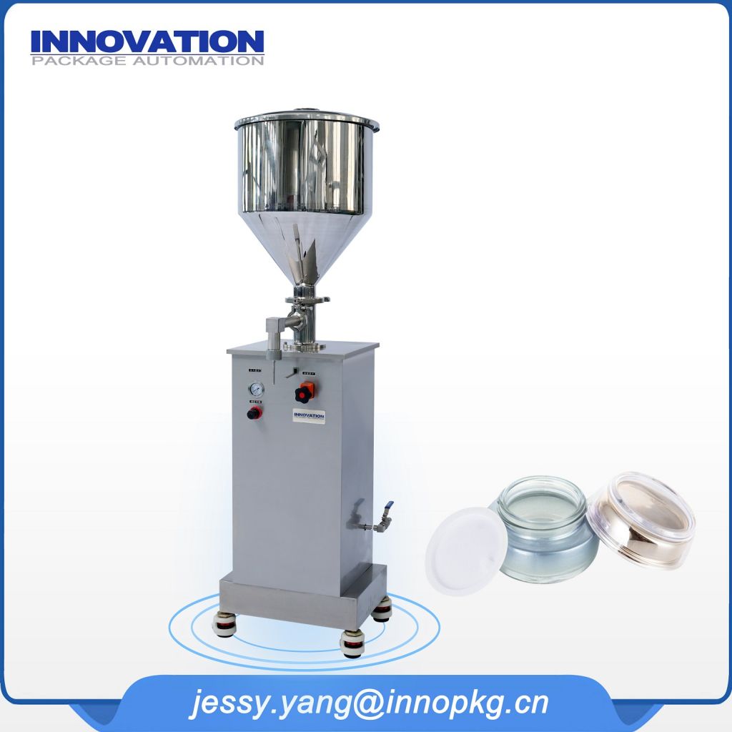 Innopkg Brand semi automatic cosmetic cream filling machine