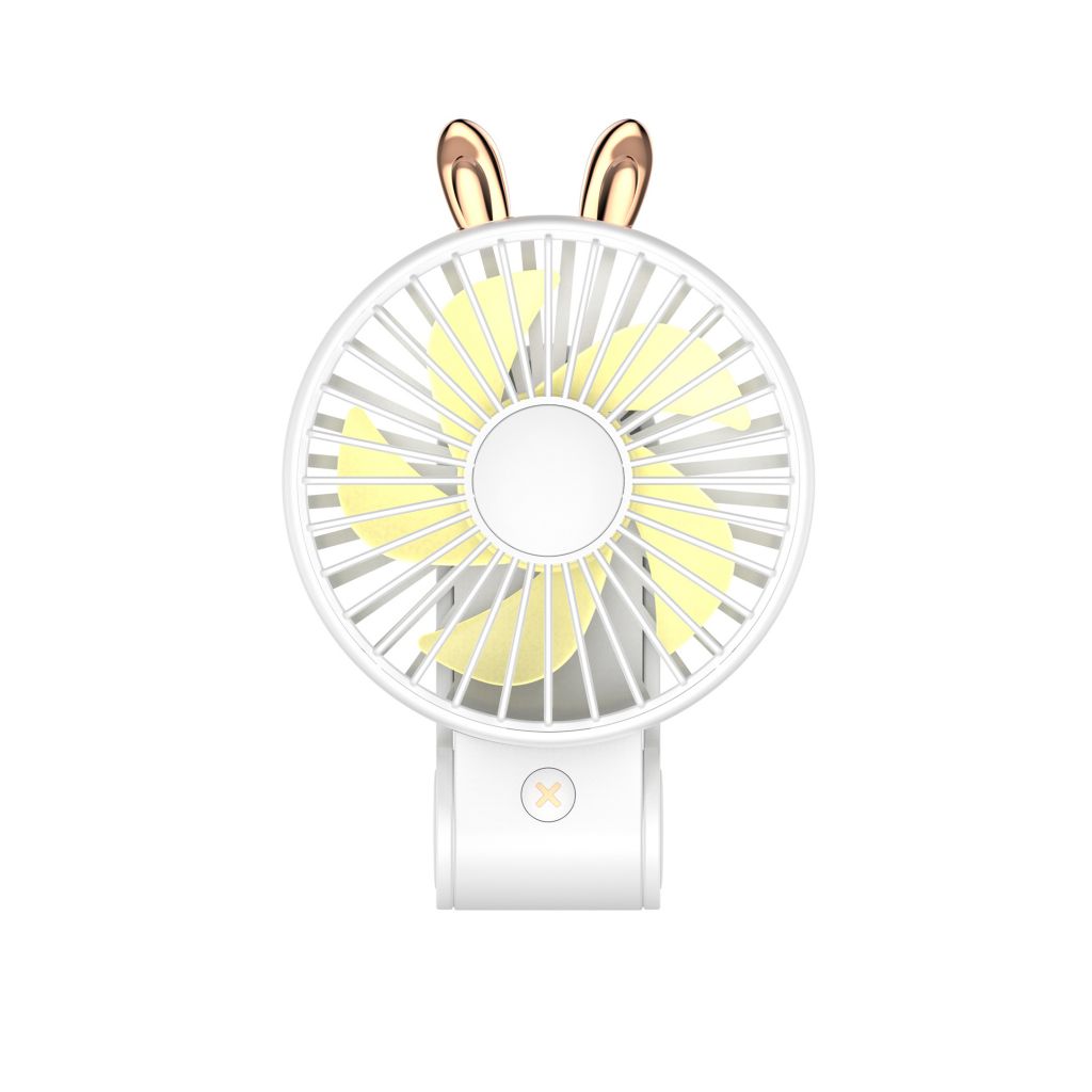 The 3rd generational multi functional rabbit and bear shaped foldable portable fan hand fan
