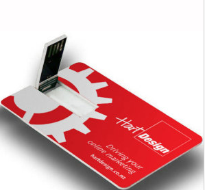 Credit card usb flash drive