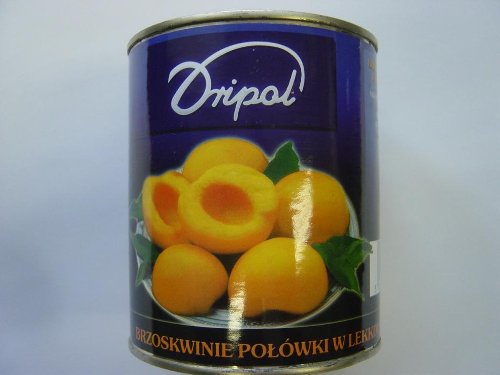 Canned Peach Halves