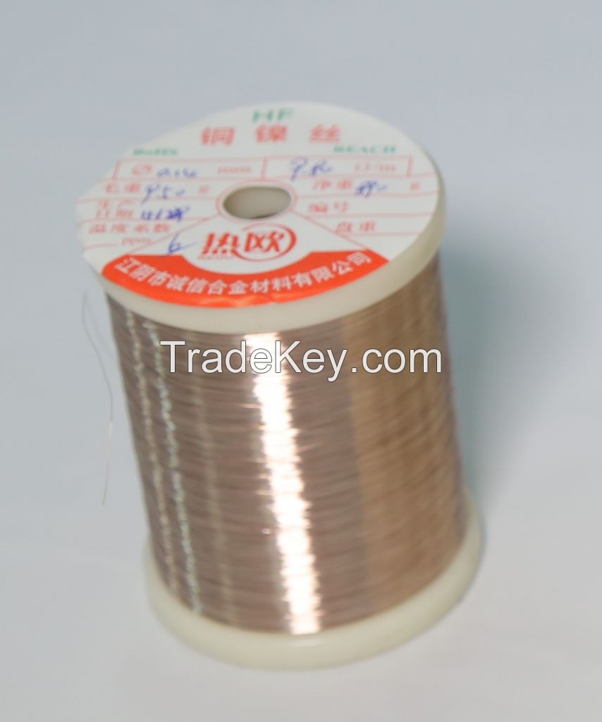 Constantan Nickel Alloy Wire 6j40 Resistance Wire