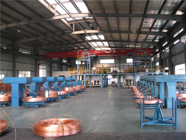 Copper Rod Upcasting Machine Copper Wire Upcasting Production Copper Brass Bar Casting Plant