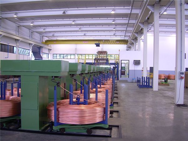Copper Rod Upcasting Machine Copper Wire Upcasting Production Copper Brass Bar Casting Plant