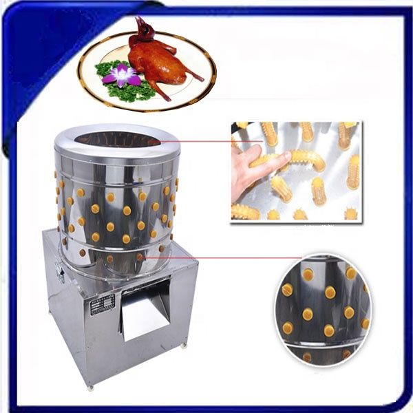 Chicken Plucker / De-feather Machine / Commercial Chicken Poultry Plucker Feather Plucking Hair Removal Machine