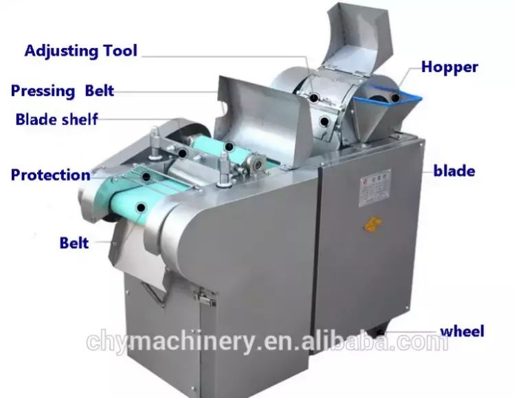 automatic commerical multi-functional vegetable cutting machine