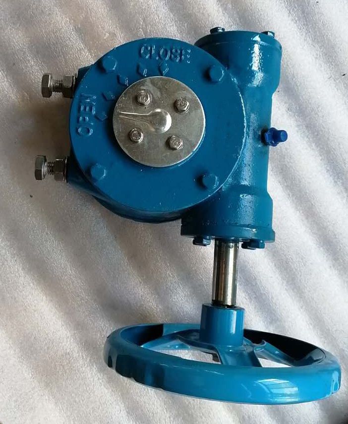 worm gearbox for ball valve