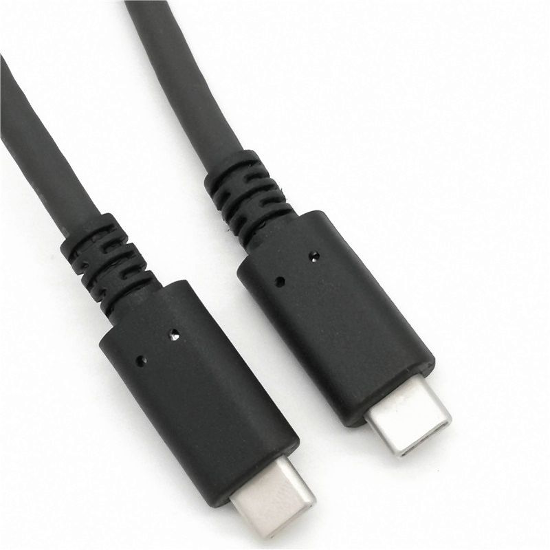 USB3.1 Gen2 Type-C To Type-C Cable with PVC moldï¼Œsupport 20V 5A