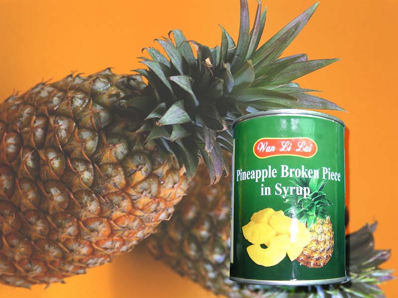 canned pineapple