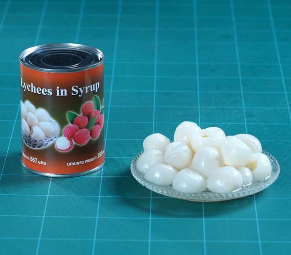 canned lychee