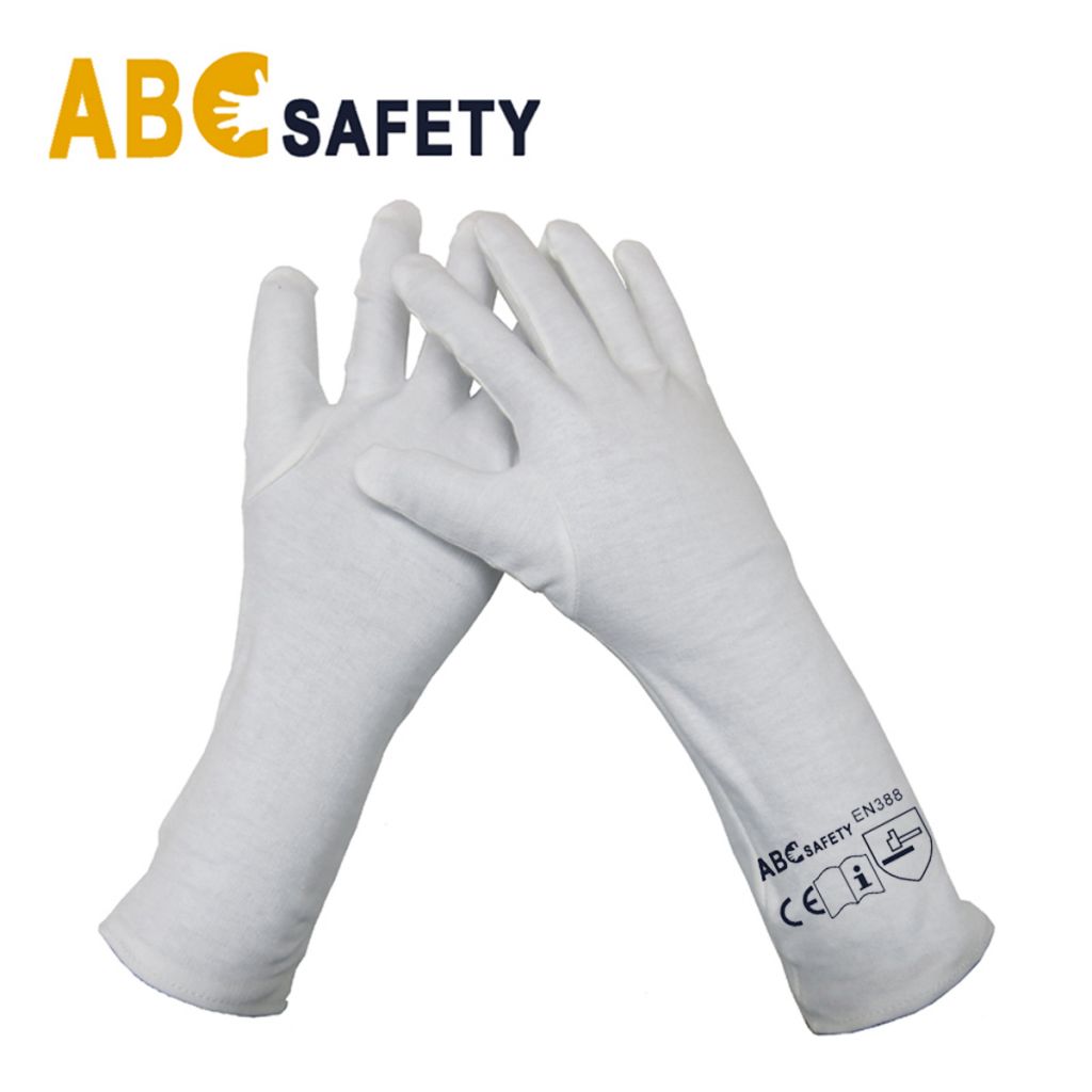 ABC SAFETY Long Bleach 100% Cotton Glove