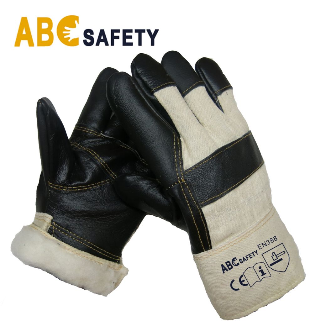 Full Lining Furniture Leather Gloves for Driver