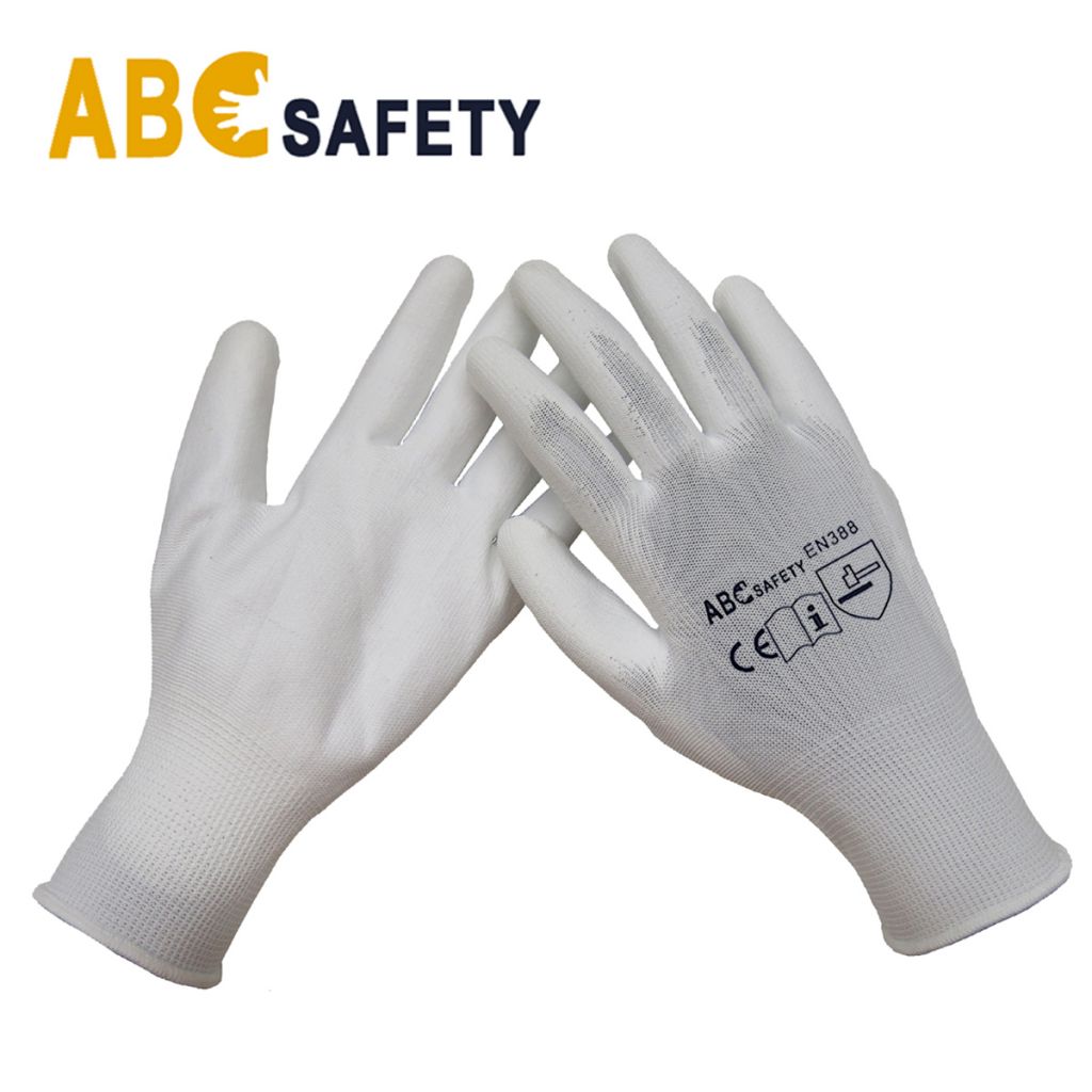 DDSAFETY Wholesale white electric glove for worker
