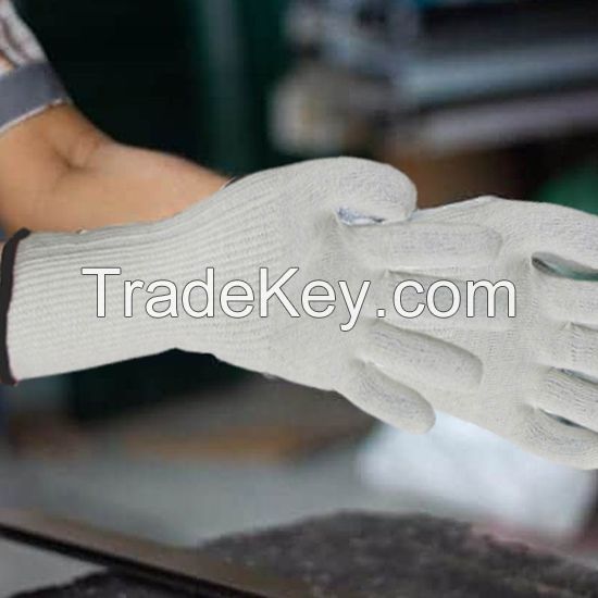DDsafety 77+countries good air flow to the hand 13 gauge with 3 threads Â Extended Wear-Resistant Labor Protection Gloves