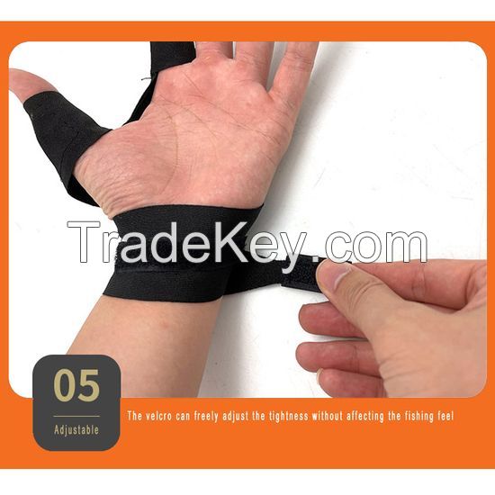 DDsafety 15+years low-cost manufacturer LED Flashlight Cool Gadget Finger Lights Waterproof stretched and adjustable strap Gloves