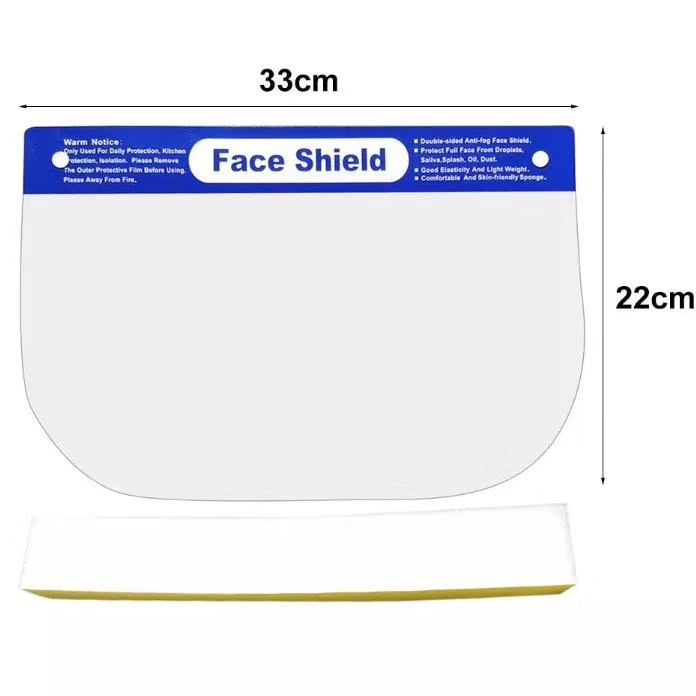 Face Shield Protection Isolation Mask PVC Face Shield Anti Fog Anti-Spurting Face Shield