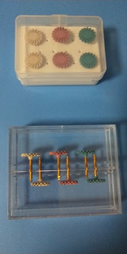 Dental Diamond Finishing Polishing Discs Kit for Composite RA