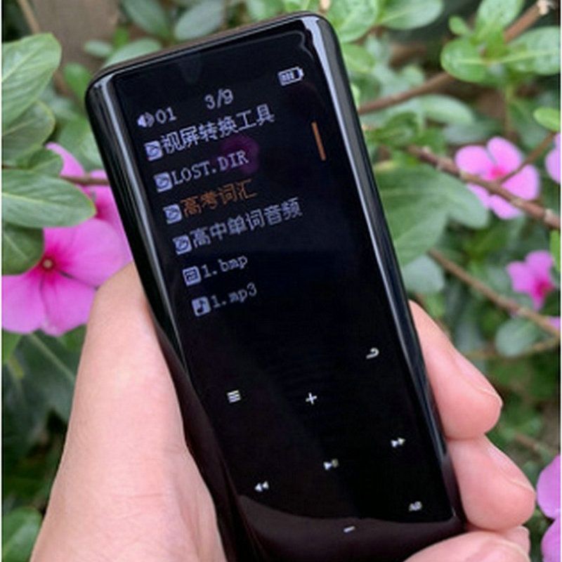 X5 2019 New Touch Screen Fm Radio Music Hifi Mp3 Mp4 Player Audio Record Voice Recorder Mp4 Film Video Usb Mp3 Player 