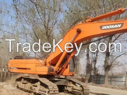 Construction Machinery Korea Original Used Doosan Excavator Dx420 Dx500 Big Sized Digger