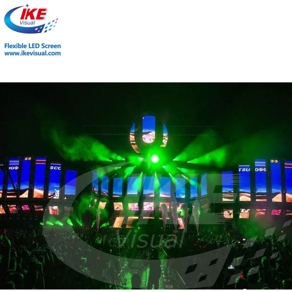 Small Pixel Outdoor event stage flexible led display