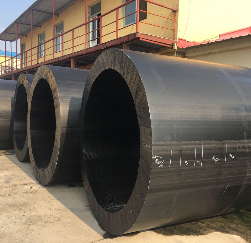 large diameter PE hollow bar for pipe fittings processing