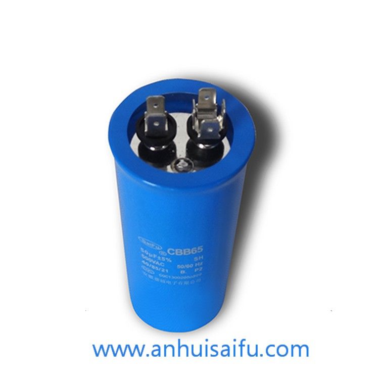 hot sell cbb65 capacitor black blue 50uf capacitor