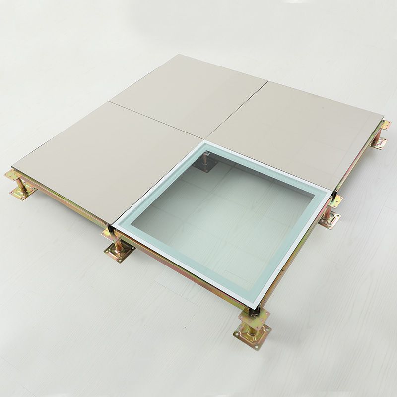 All-steel ceramic anti-static raised floor for office buildings and computer rooms