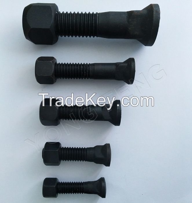 1-2''UNC Plow Bolts and Nuts