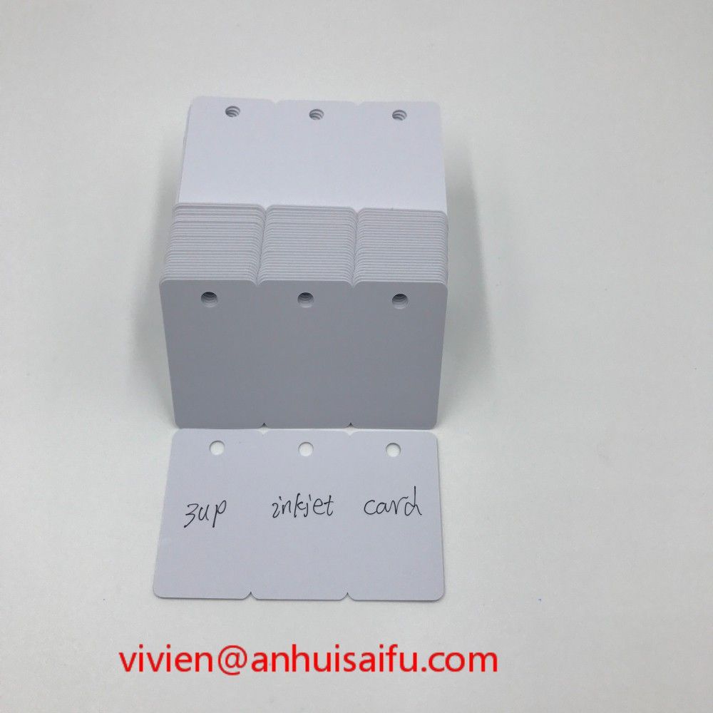 3UP Inkjet PVC Key Card for Epson Or Canon Printer