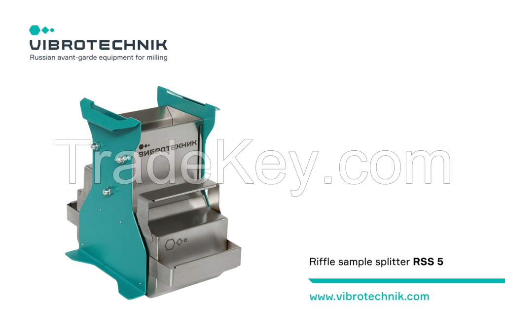 Riffle sample splitters VIBROTECHNIK