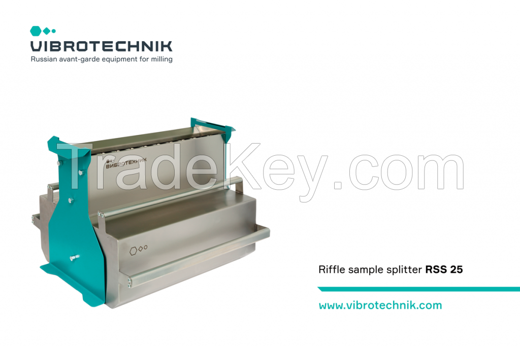 Riffle sample splitters VIBROTECHNIK