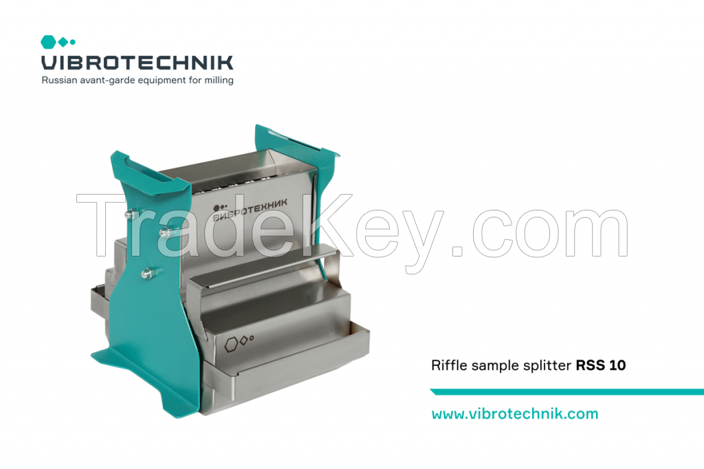 Riffle Sample Splitters Vibrotechnik