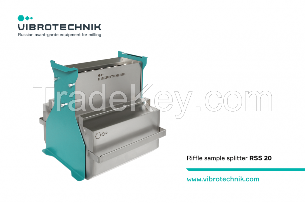 Riffle sample splitters VIBROTECHNIK