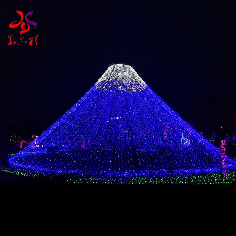 waterproof 3d led motif lights for Christmas decorations