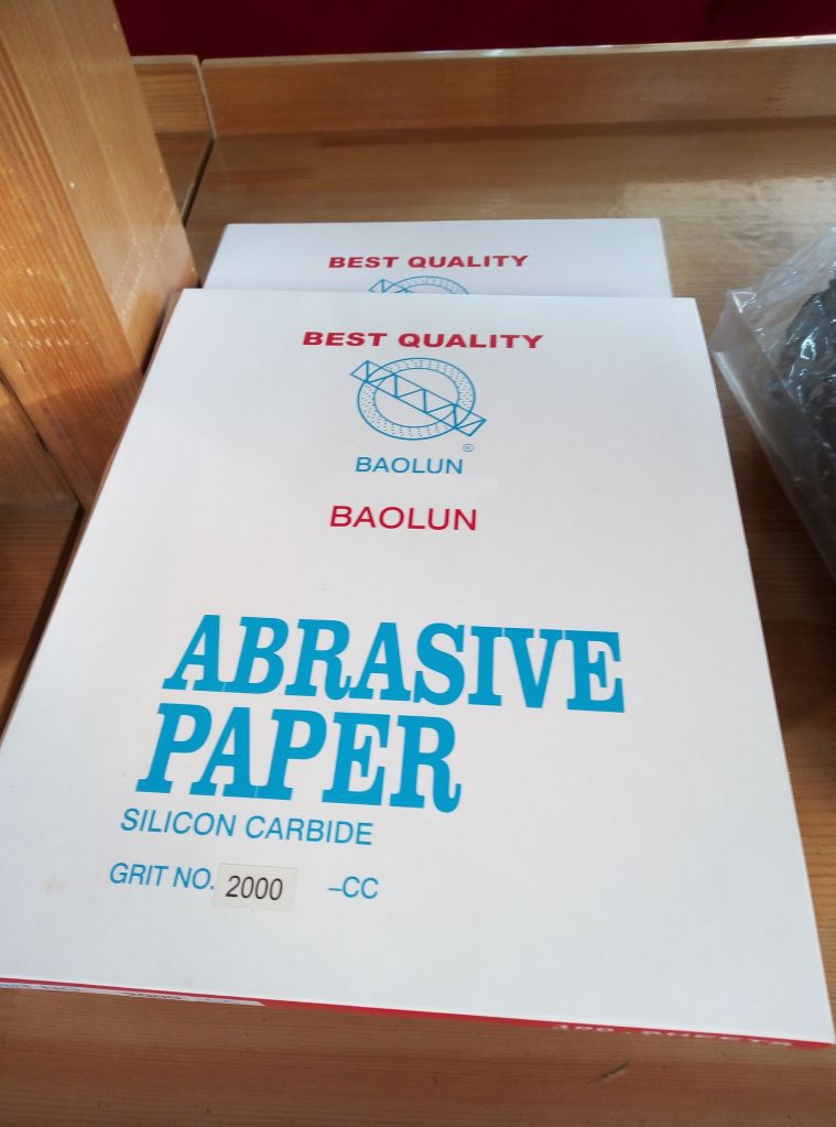 dry abrasive paper