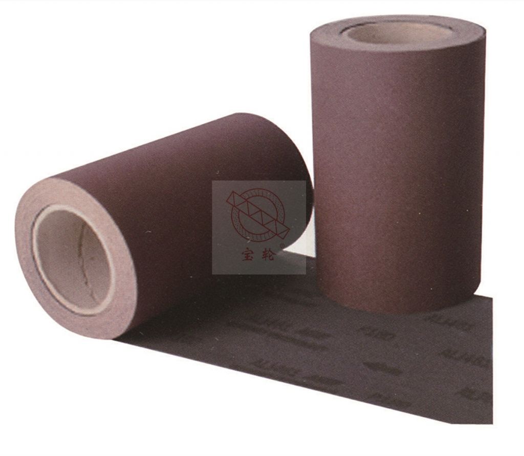 R/R resin over resin abrasive cloth roll