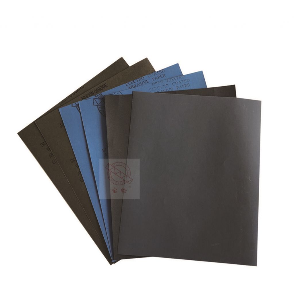 Dry and wet dual-use abrasive paper 